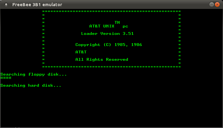  I'm developing an emulator for the AT&T UNIX PC. Currently it can boot the 3B1 UNIX operating system and run acceptably.   The emulator curr