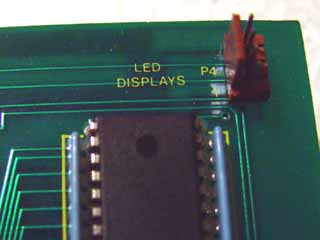 Dart board I2C connector.